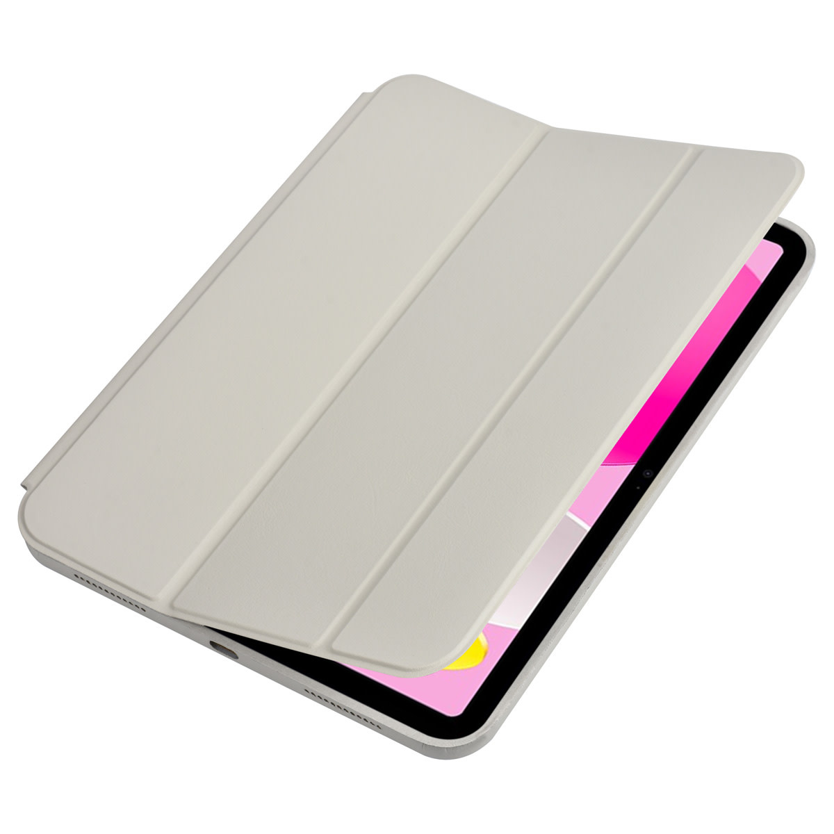 Merkloos Apple iPad 10,9" (2022) kitámasztós tok szürke színben